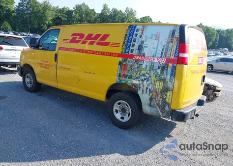 2019 Chevrolet Express 2500 Work Van из США, поврежденный, VIN 1GCWGAFP6K1204248